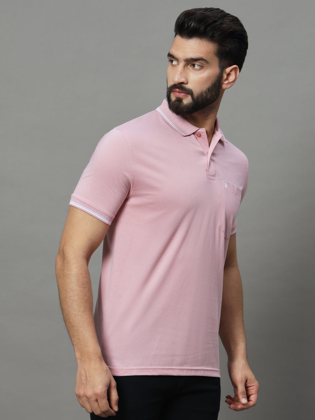 Men Printed Polo