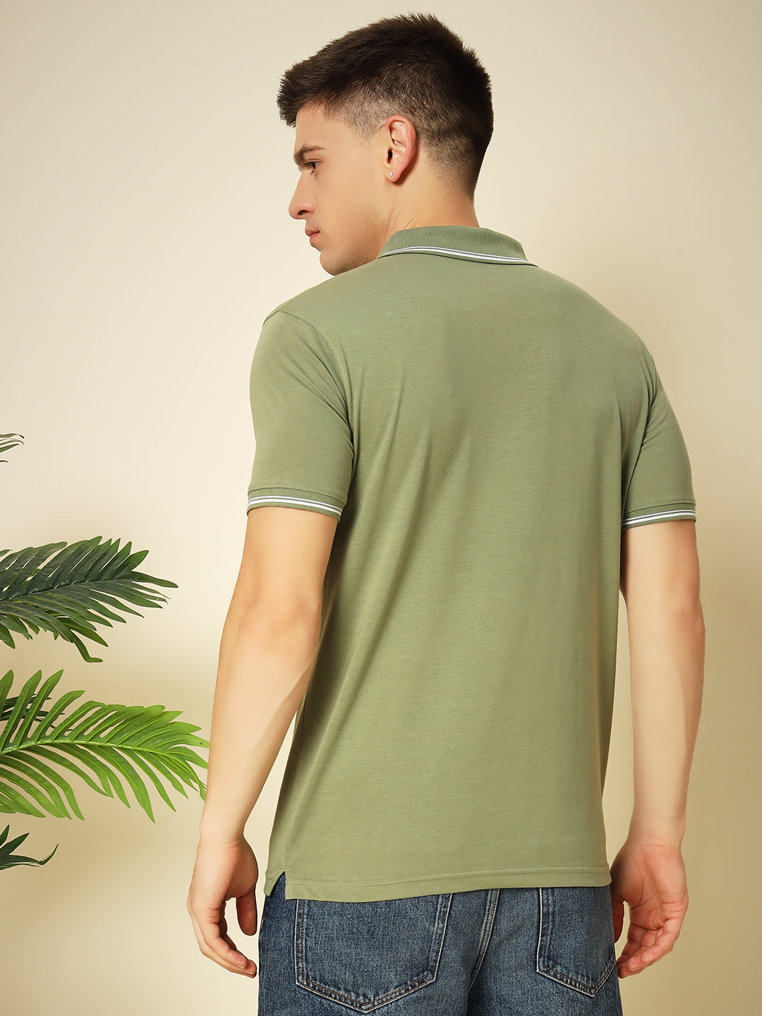 Men Premium Solid Polo