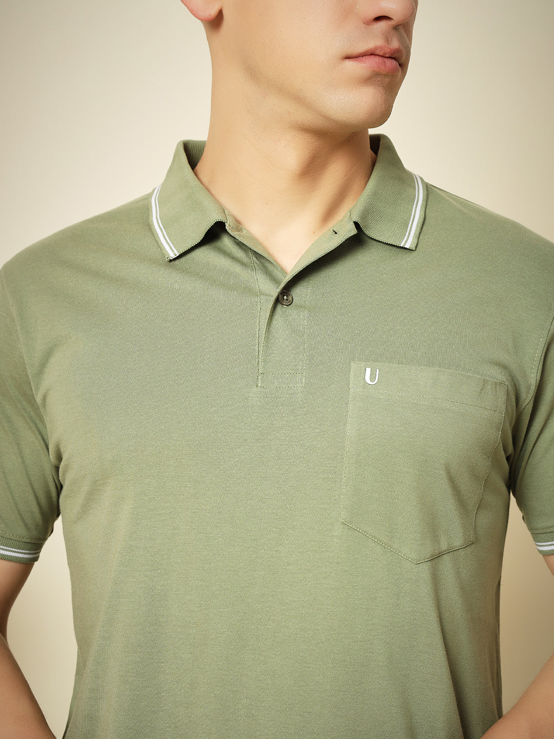 Men Premium Solid Polo