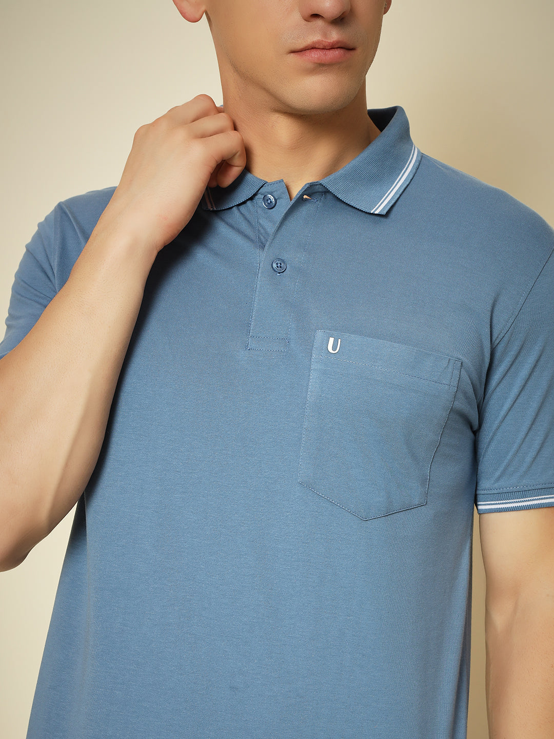 Men Premium Solid Polo