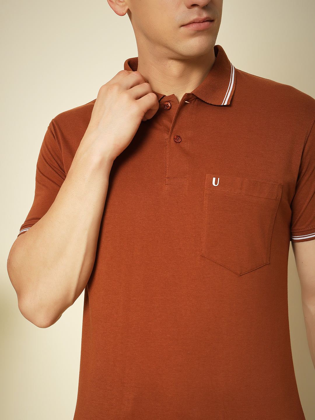 Men Premium Solid Polo