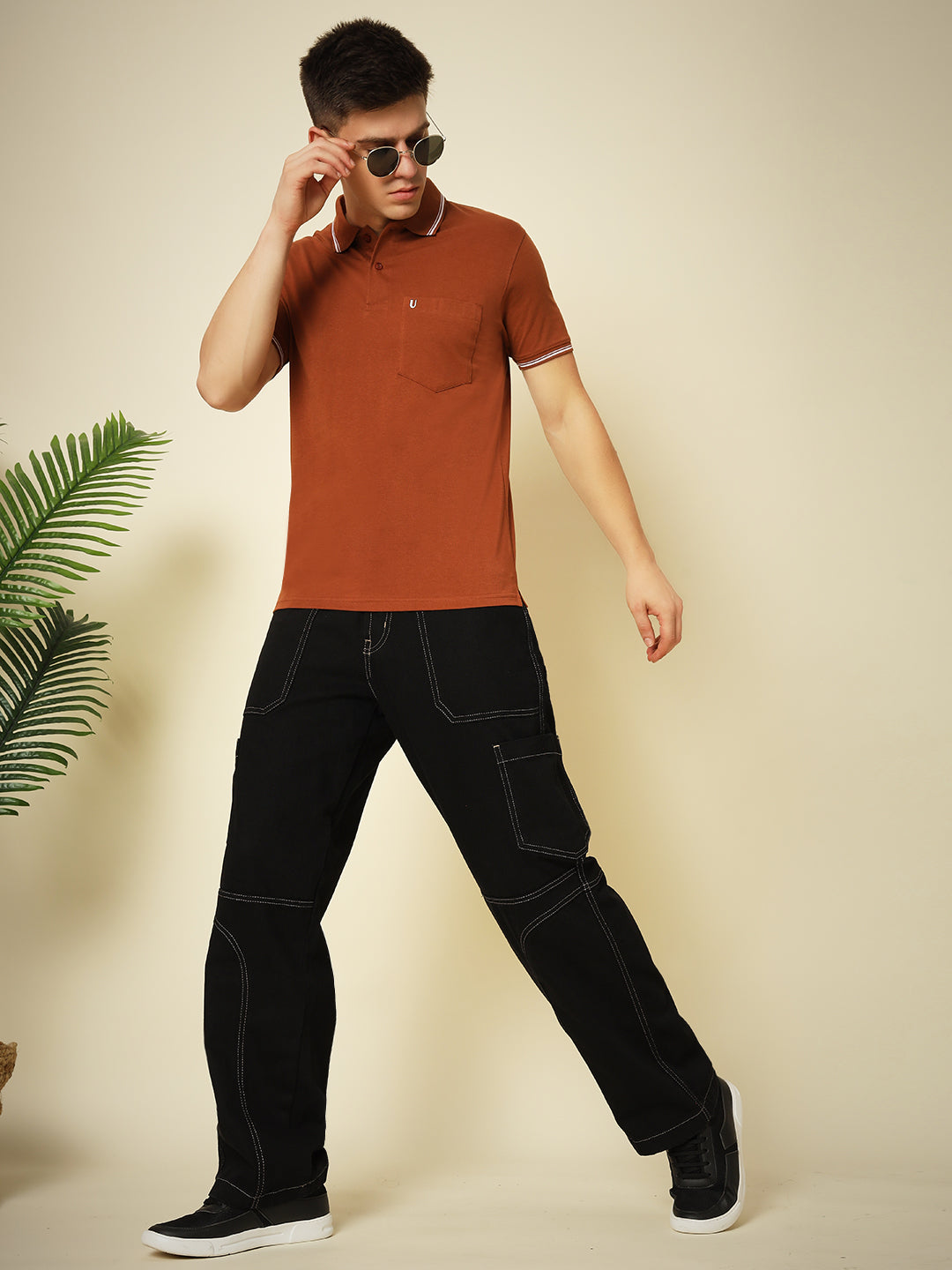 Men Premium Solid Polo