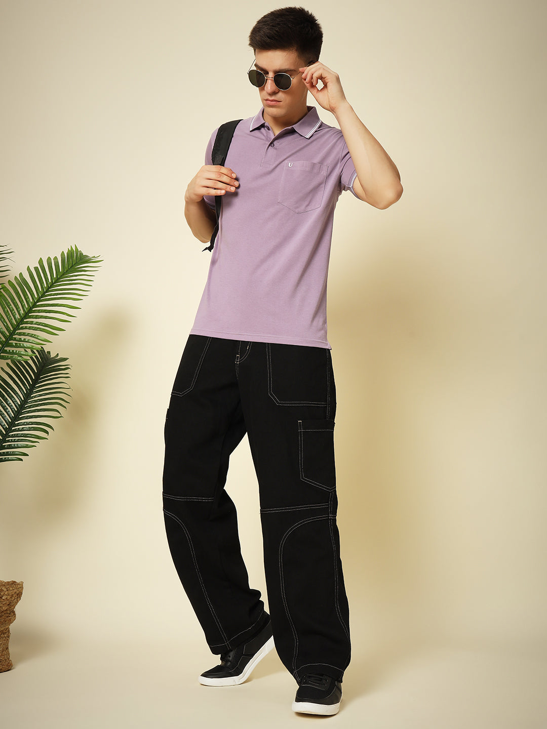 Men Premium Solid Polo