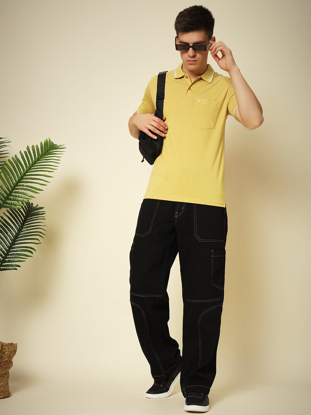 Men Premium Solid Polo