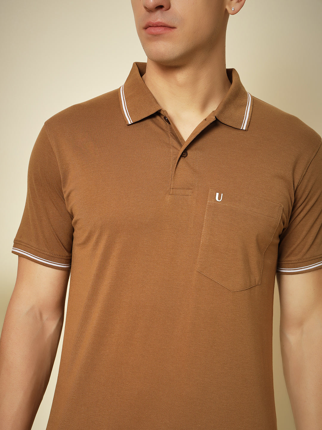 Men Premium Solid Polo