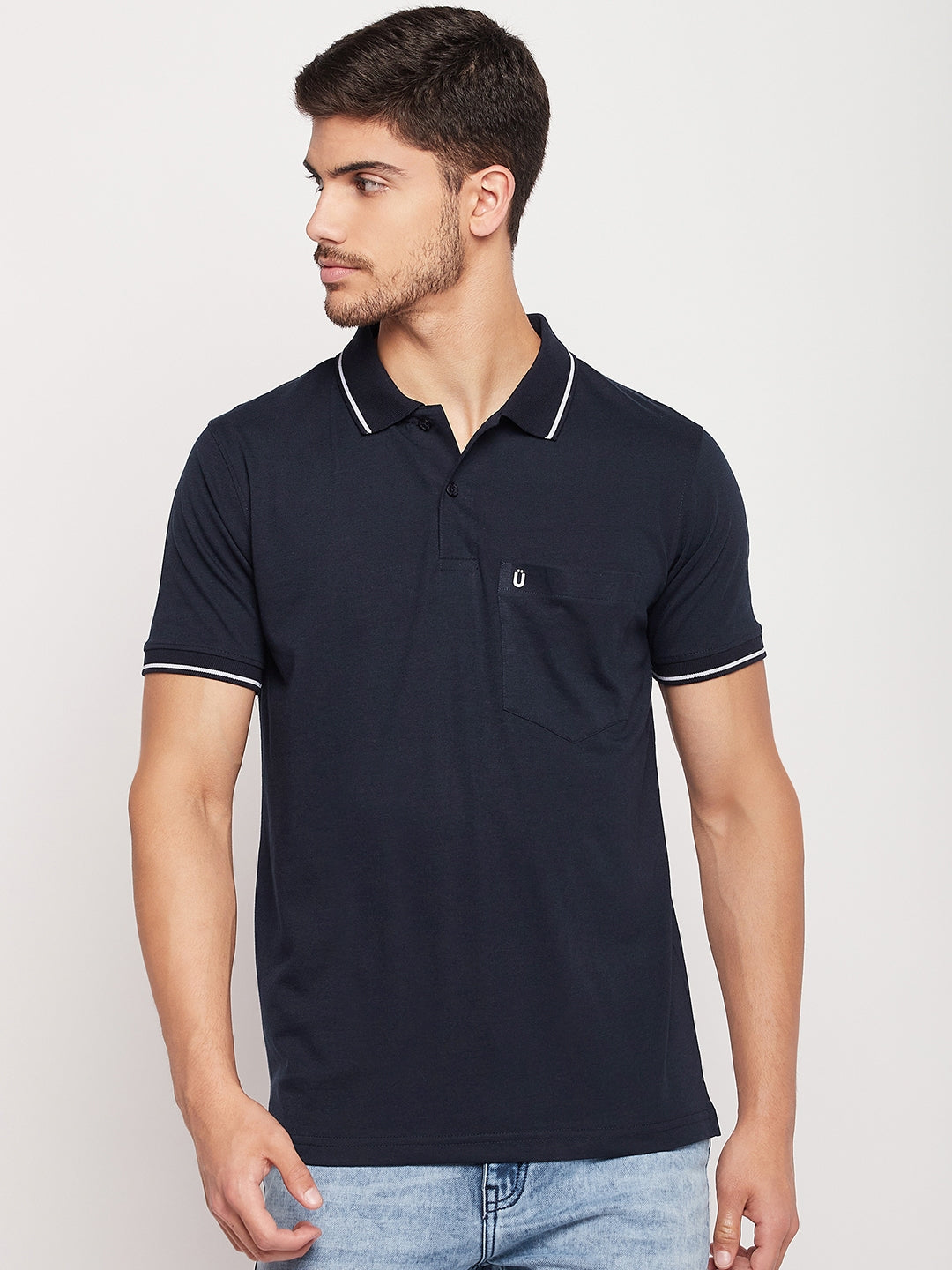 Men Premium Solid Polo