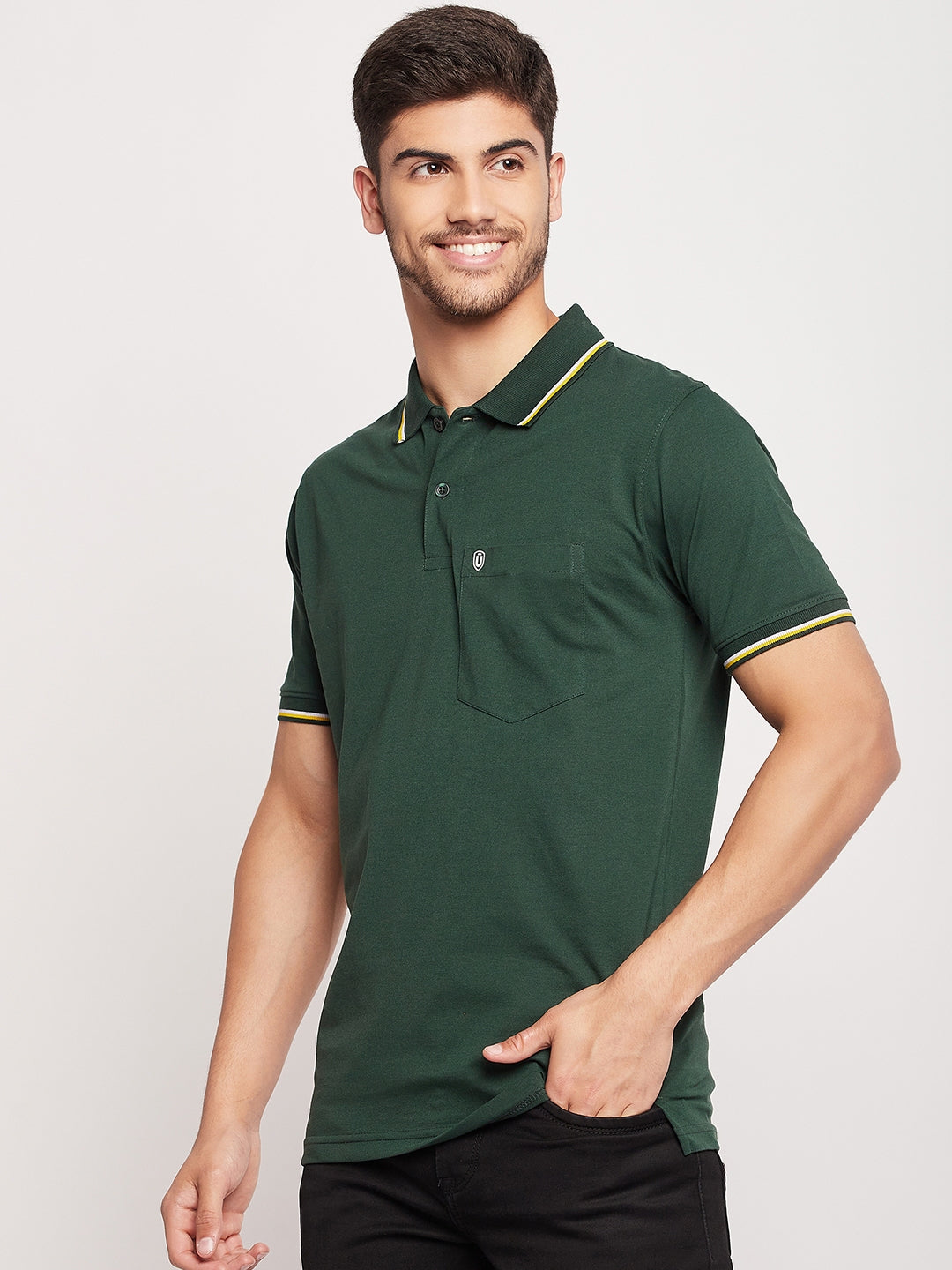 Men Premium Solid Polo