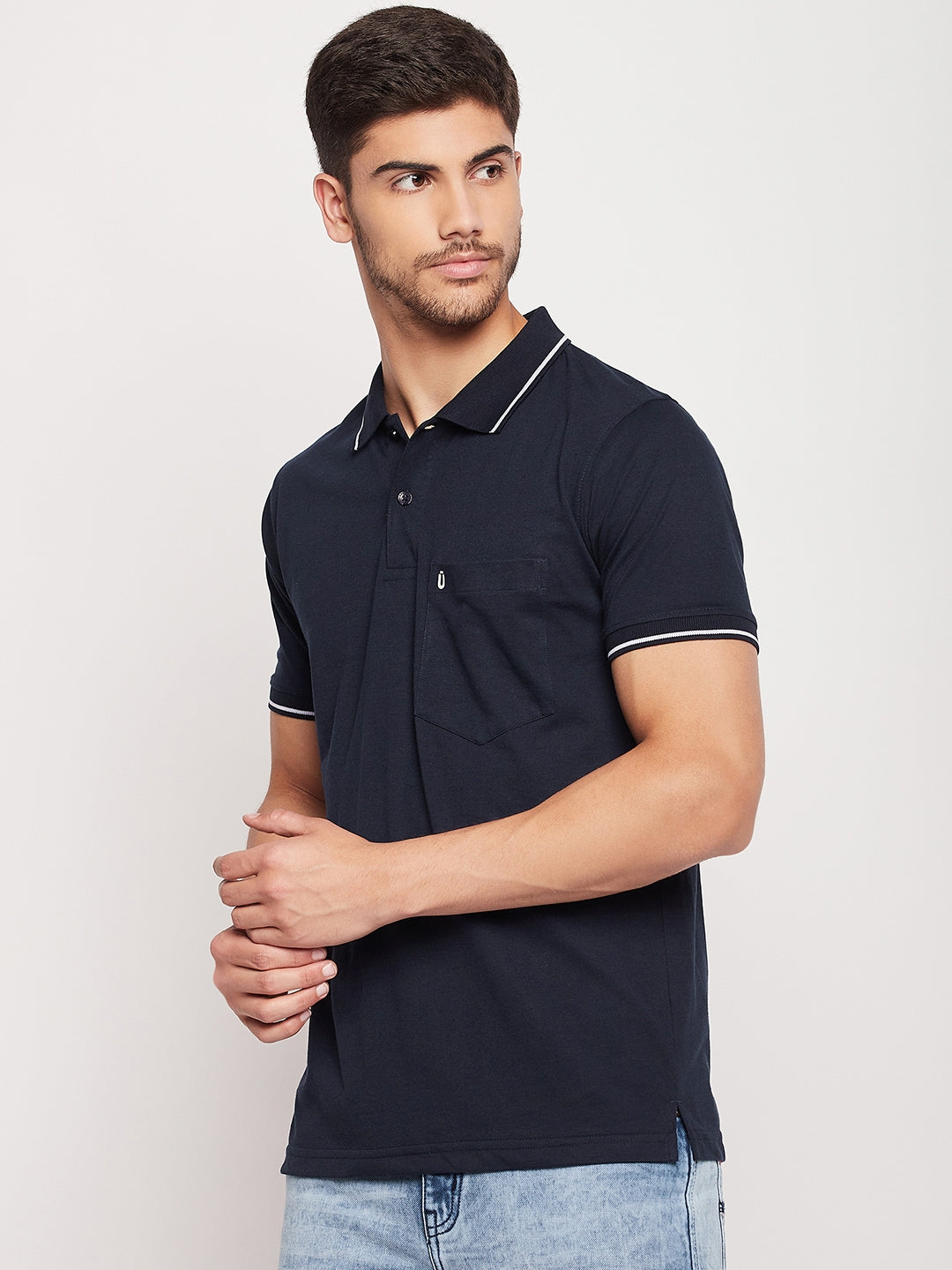 Men Premium Solid Polo