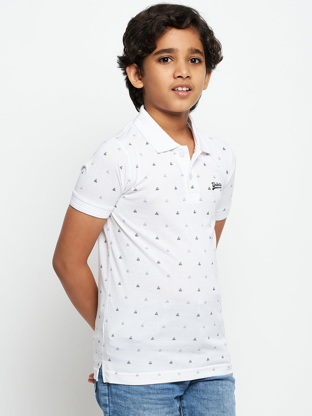 Junior AOP Polo T-Shirt