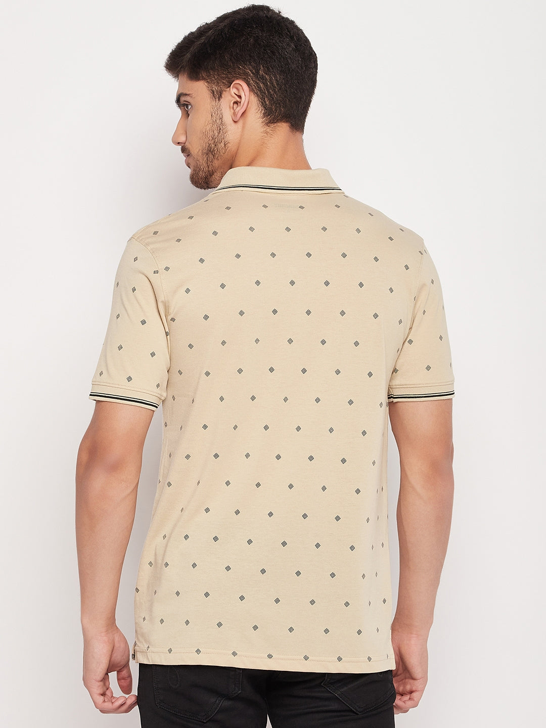 Men Printed Polo