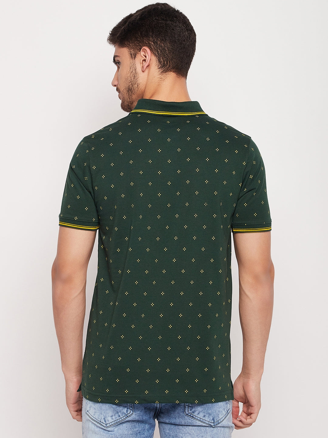 Men Printed Polo
