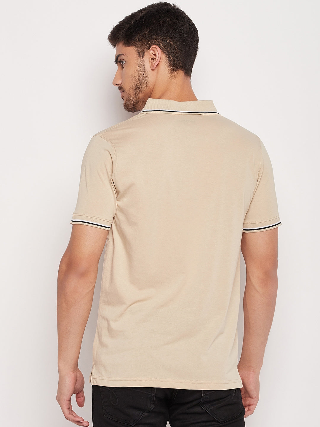 Men Premium Solid Polo