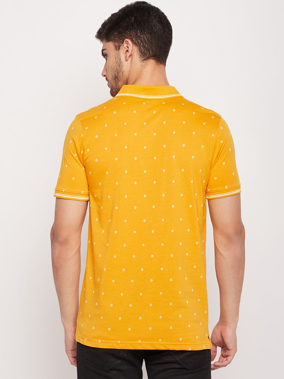 Men Printed Polo