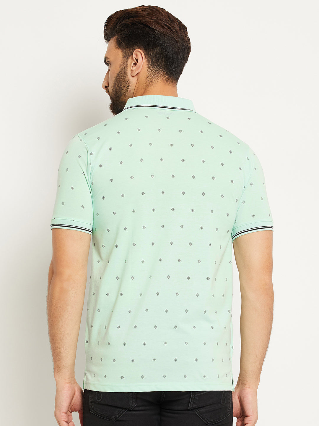 Men Printed Polo