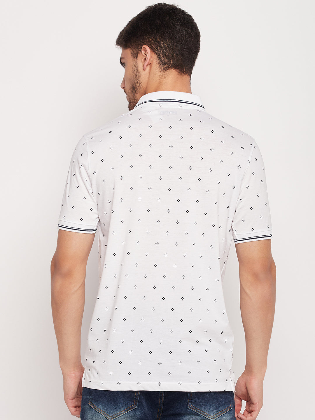 Men Printed Polo