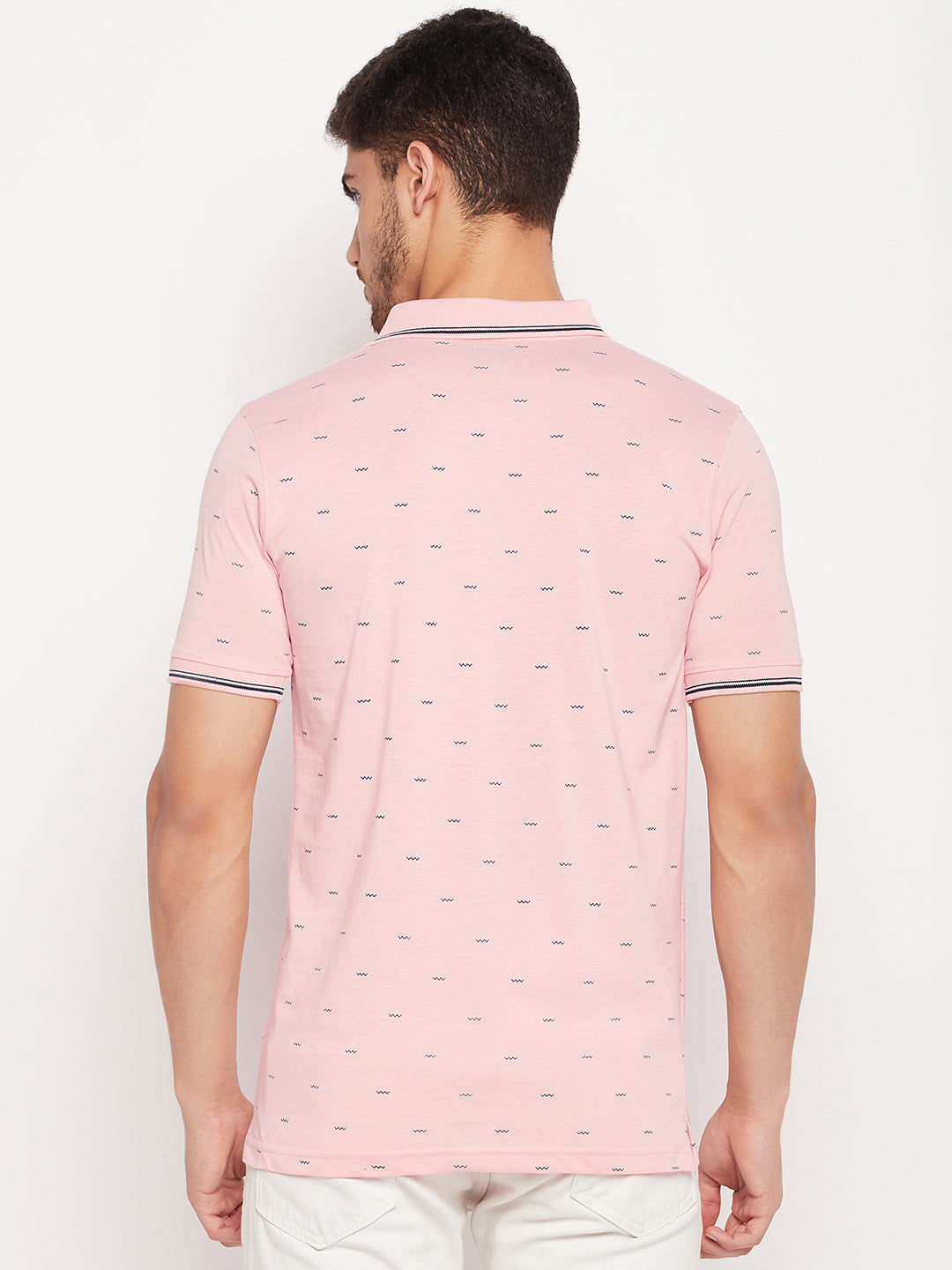 Men Printed Polo