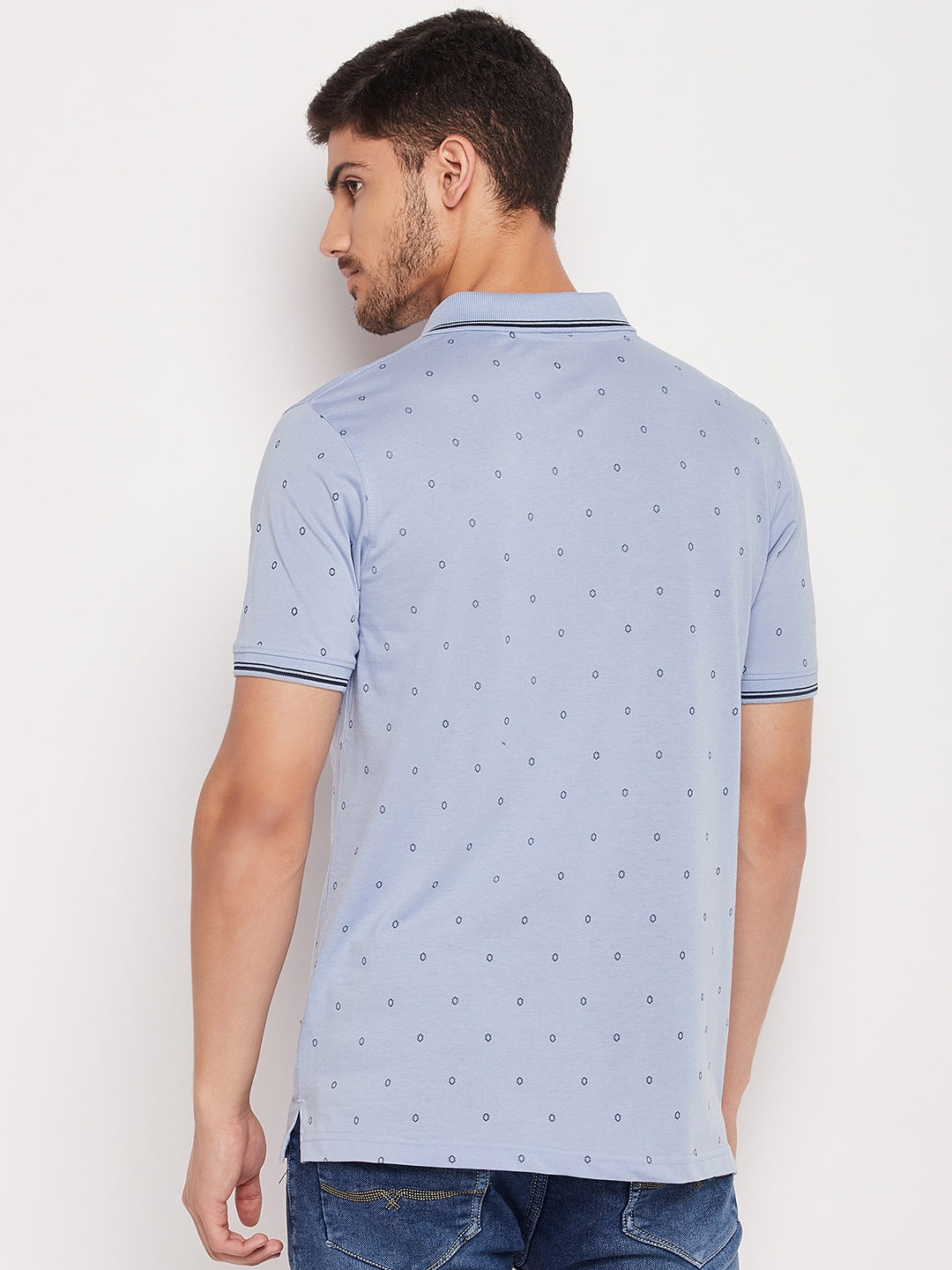 Men Printed Polo