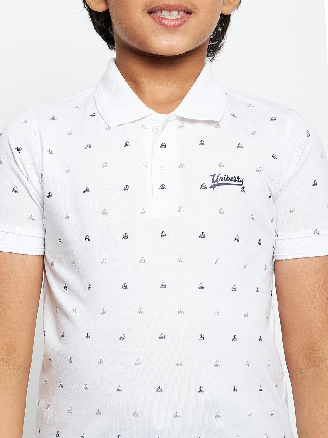 Junior AOP Polo T-Shirt