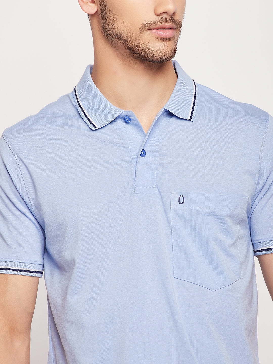 Men Premium Solid Polo