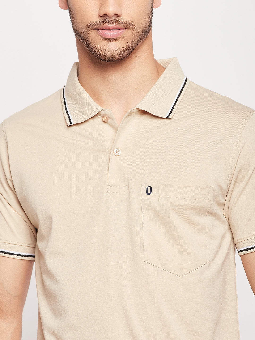 Men Premium Solid Polo