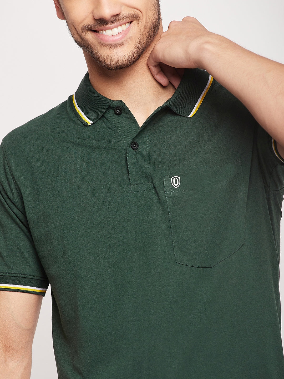 Men Premium Solid Polo