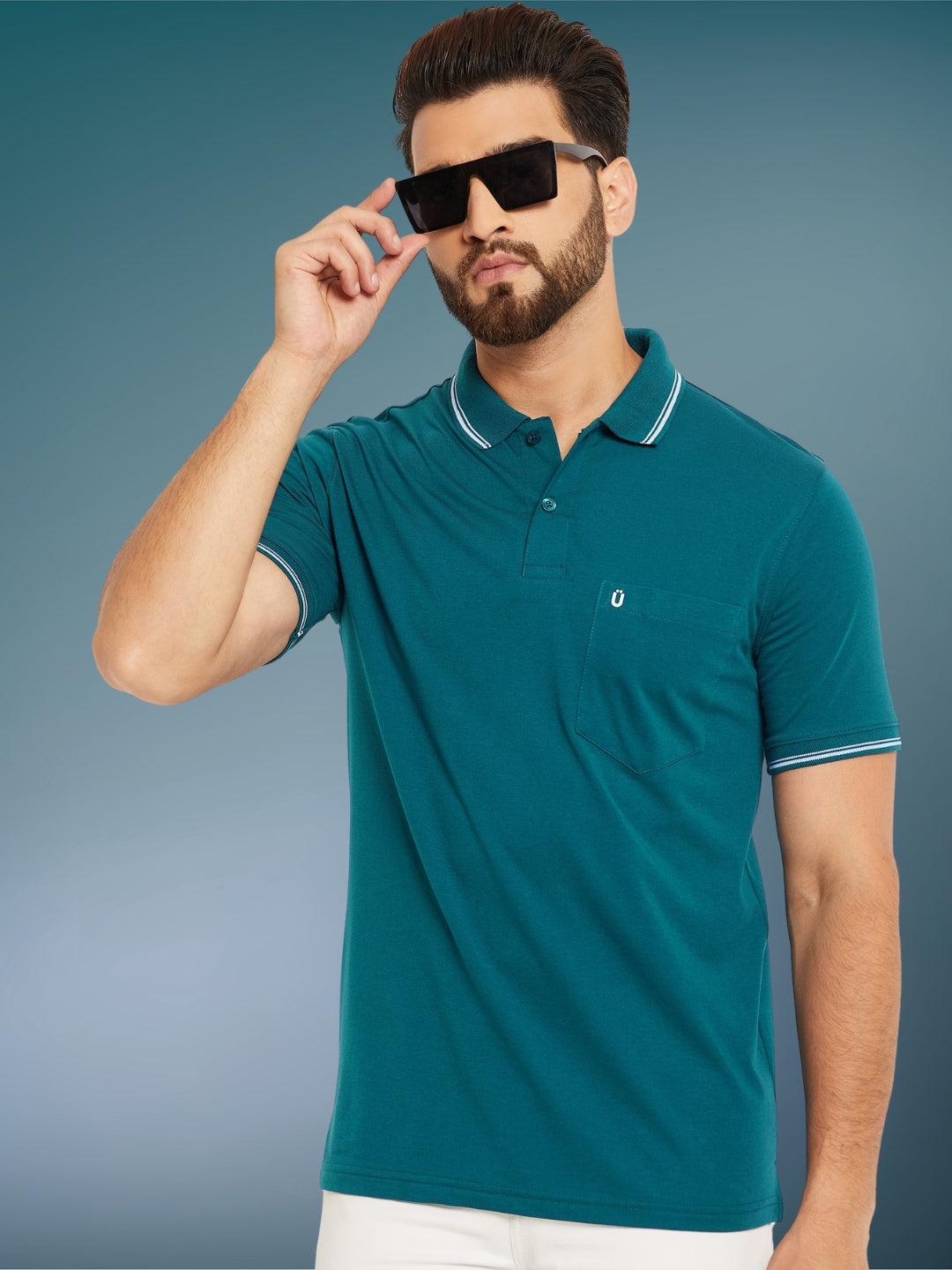Men Premium Solid Polo