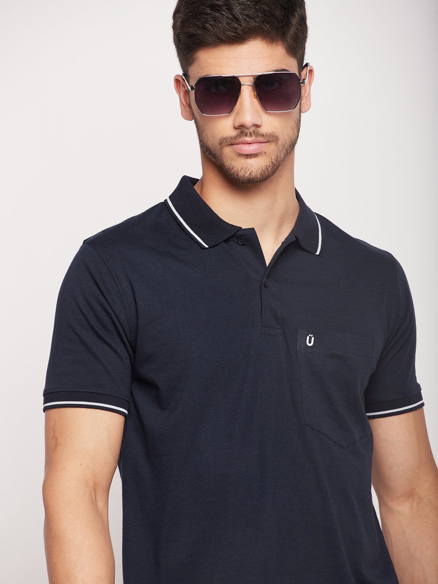 Men Premium Solid Polo