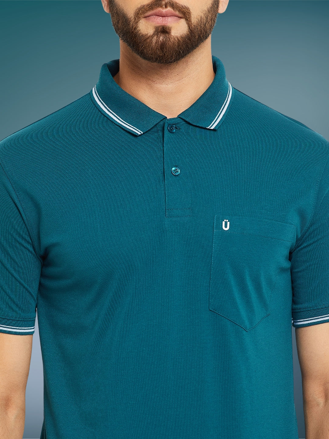 Men Premium Solid Polo