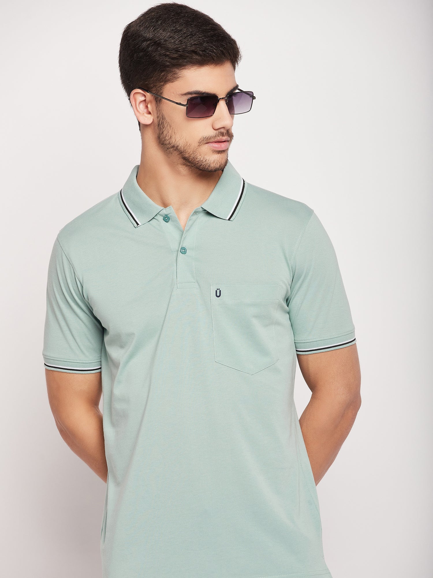 Men Premium Solid Polo