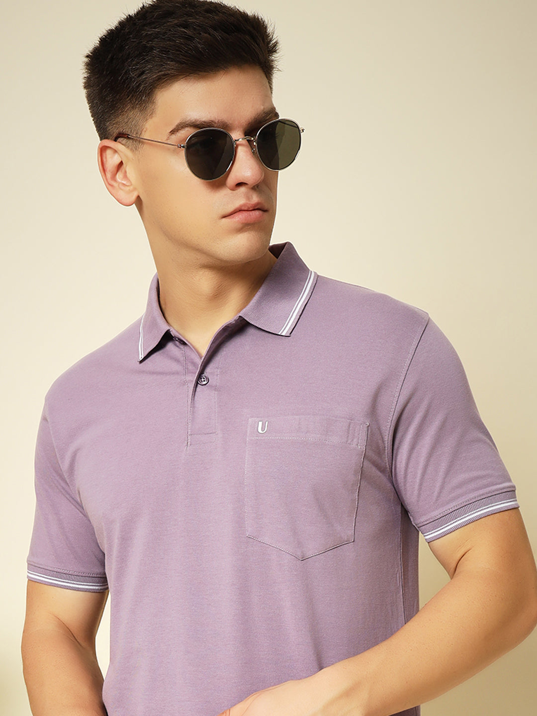 Men Premium Solid Polo