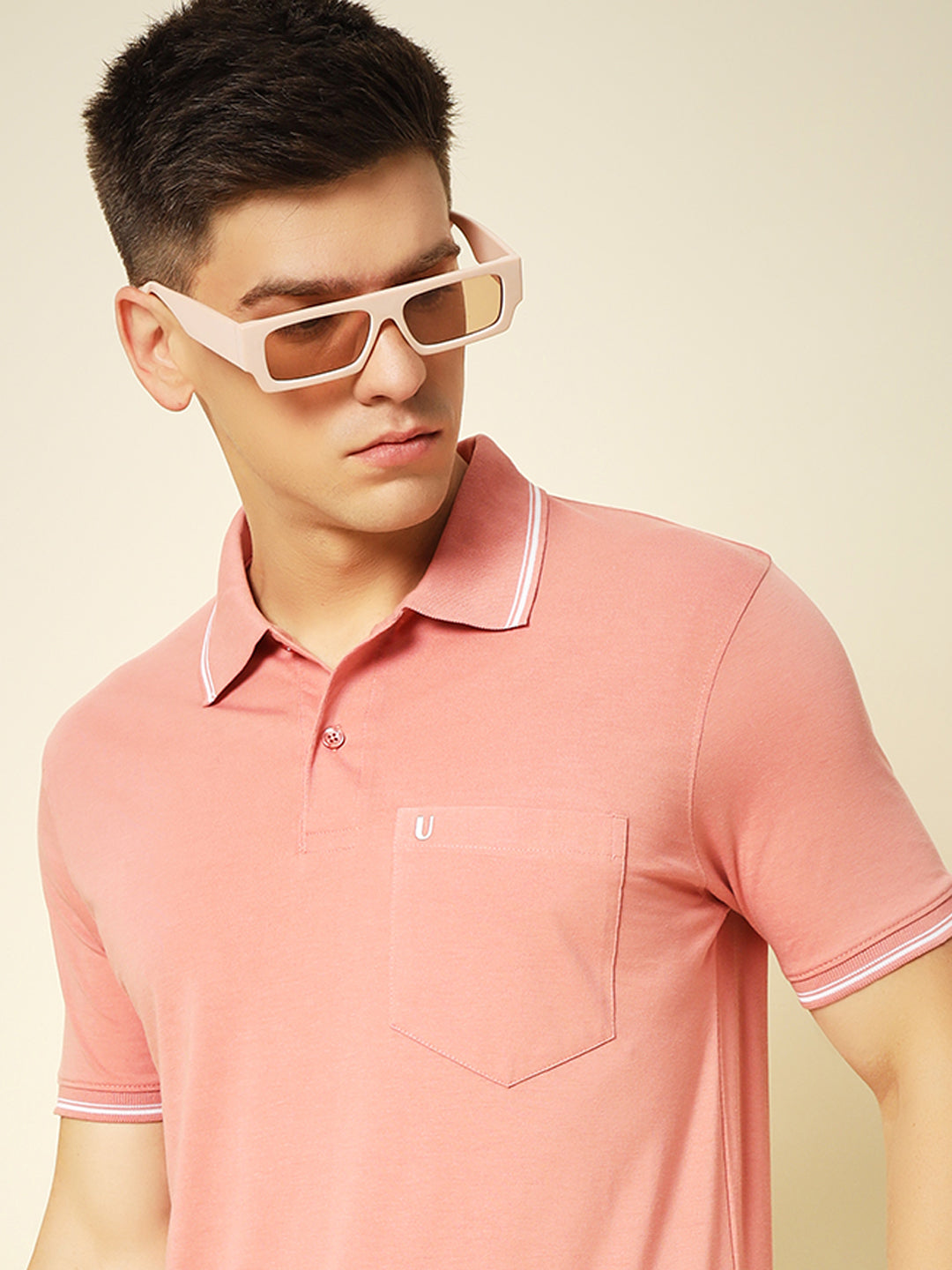 Men Premium Solid Polo