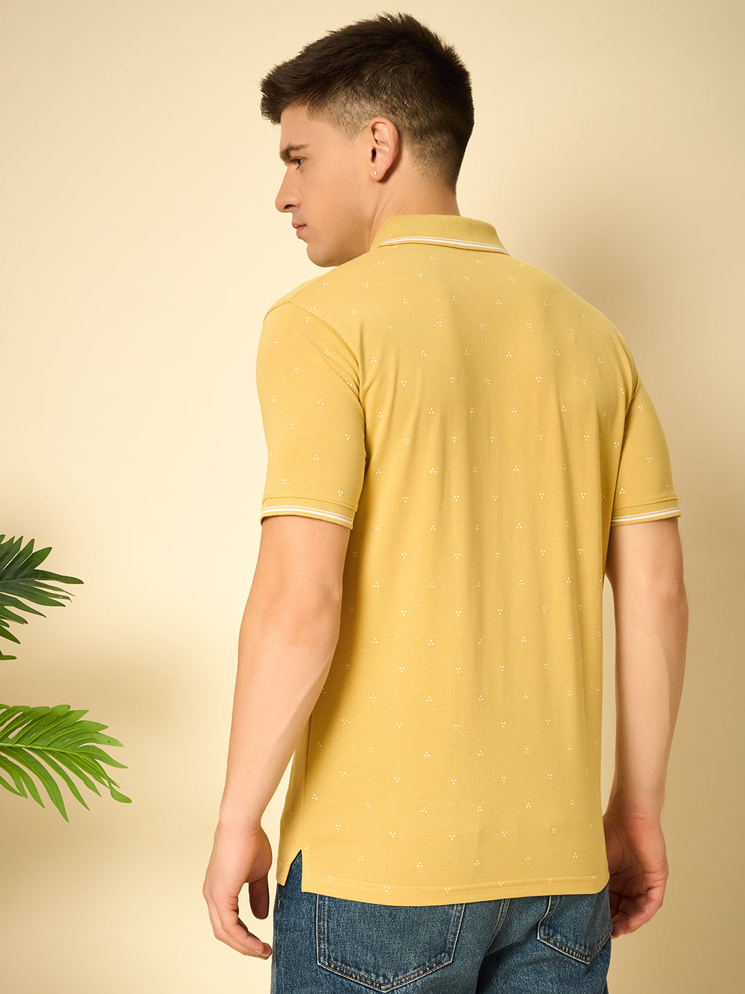 Men Printed Polo