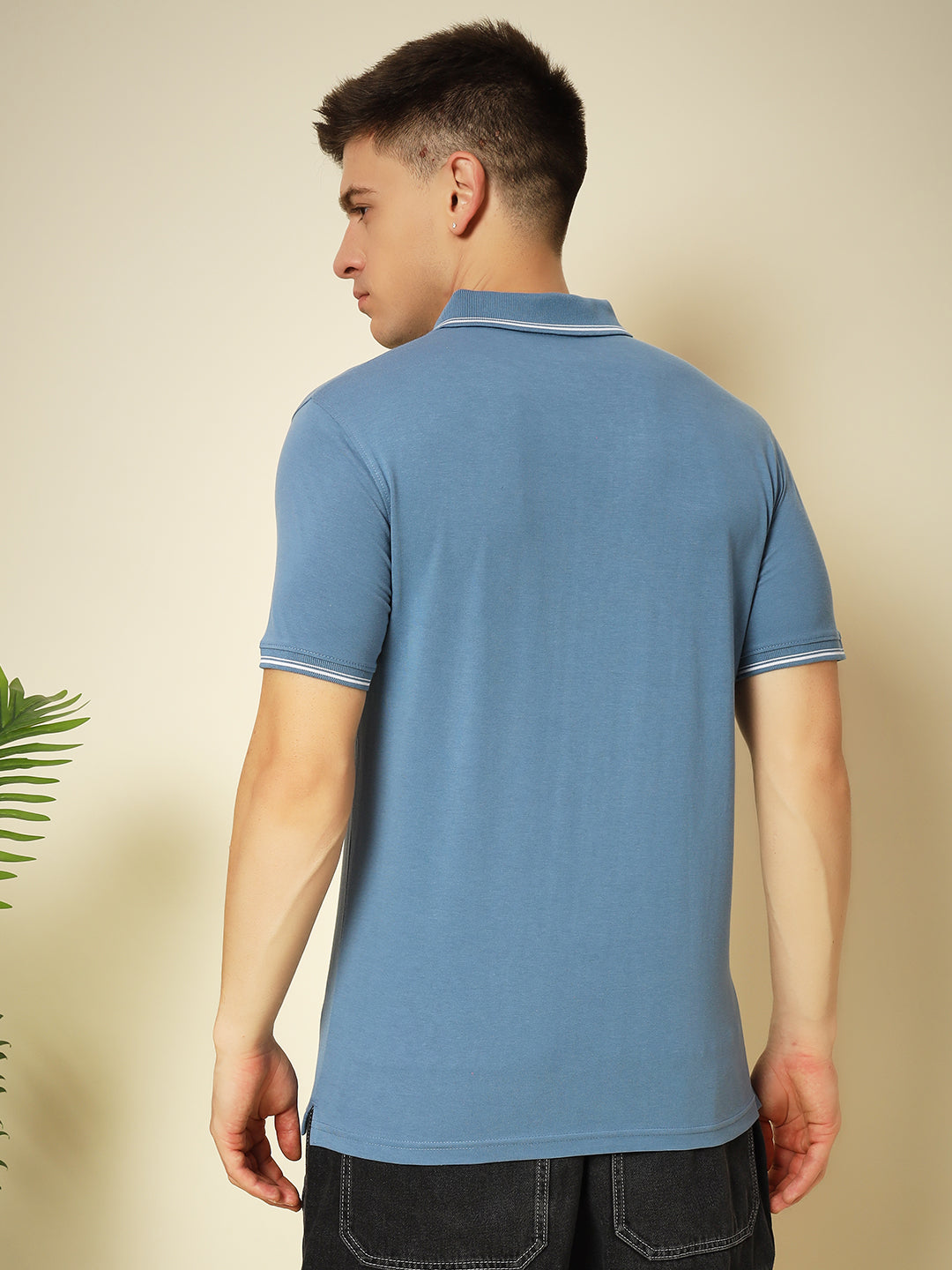 Men Premium Solid Polo