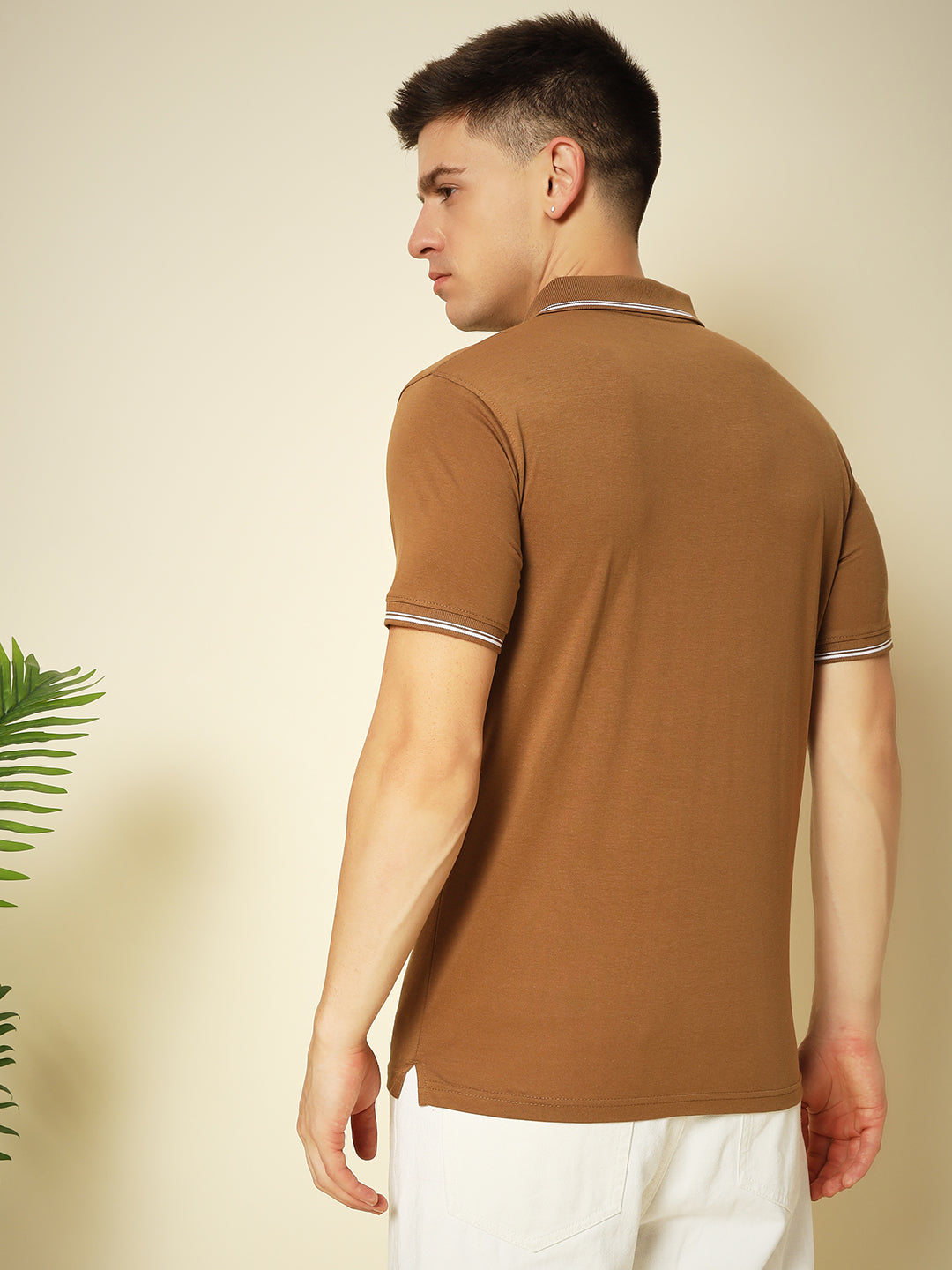 Men Premium Solid Polo