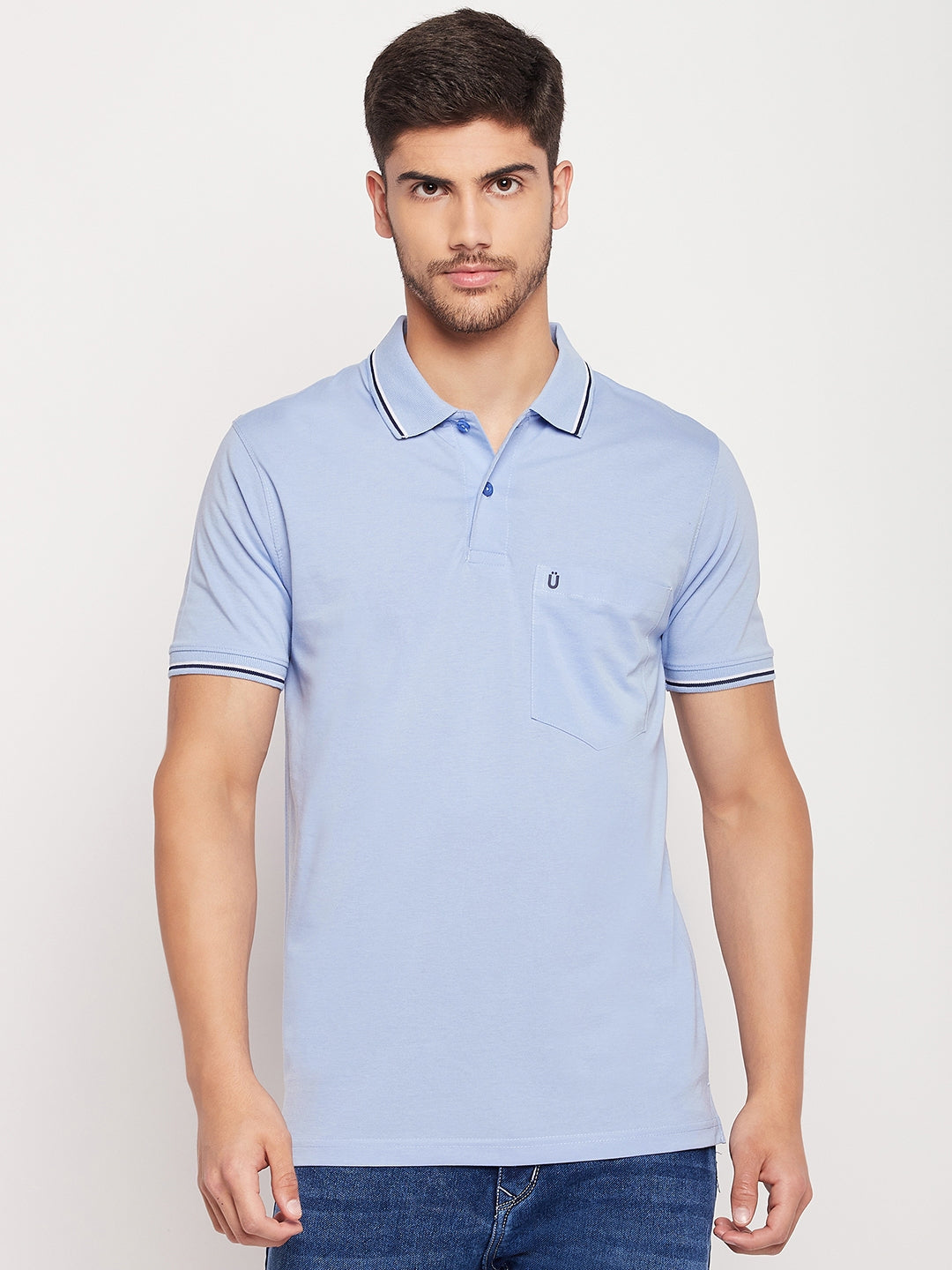 Men Premium Solid Polo