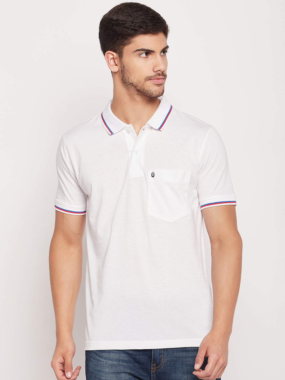 Men Premium Solid Polo