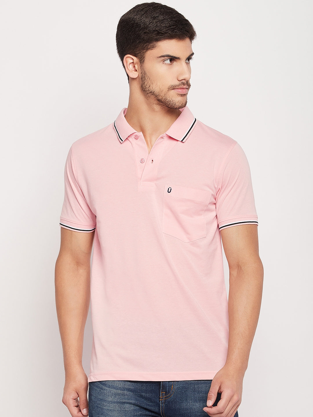 Men Premium Solid Polo