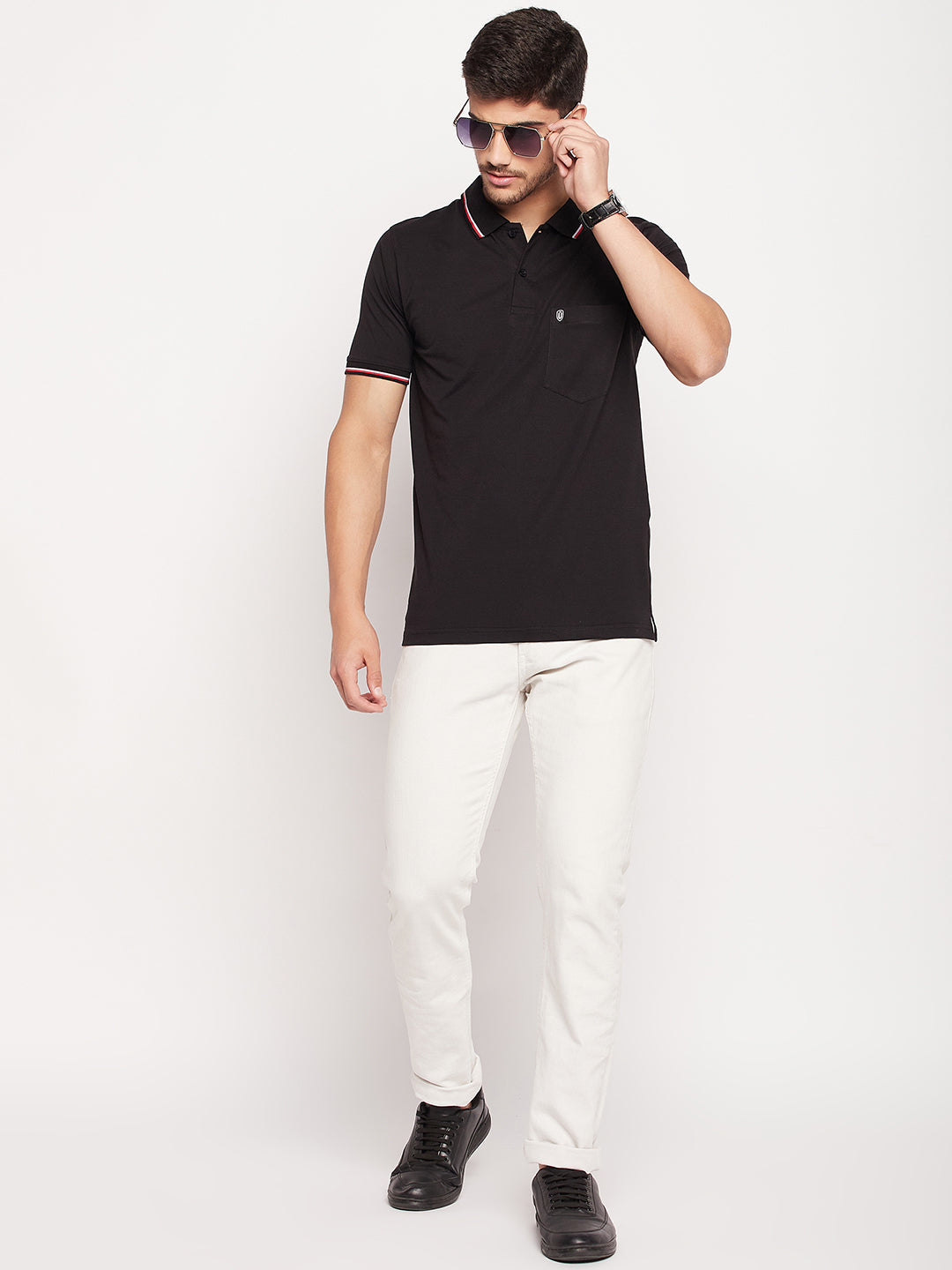 Men Premium Solid Polo