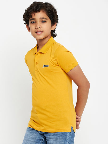 Junior Solid Polo T-Shirt