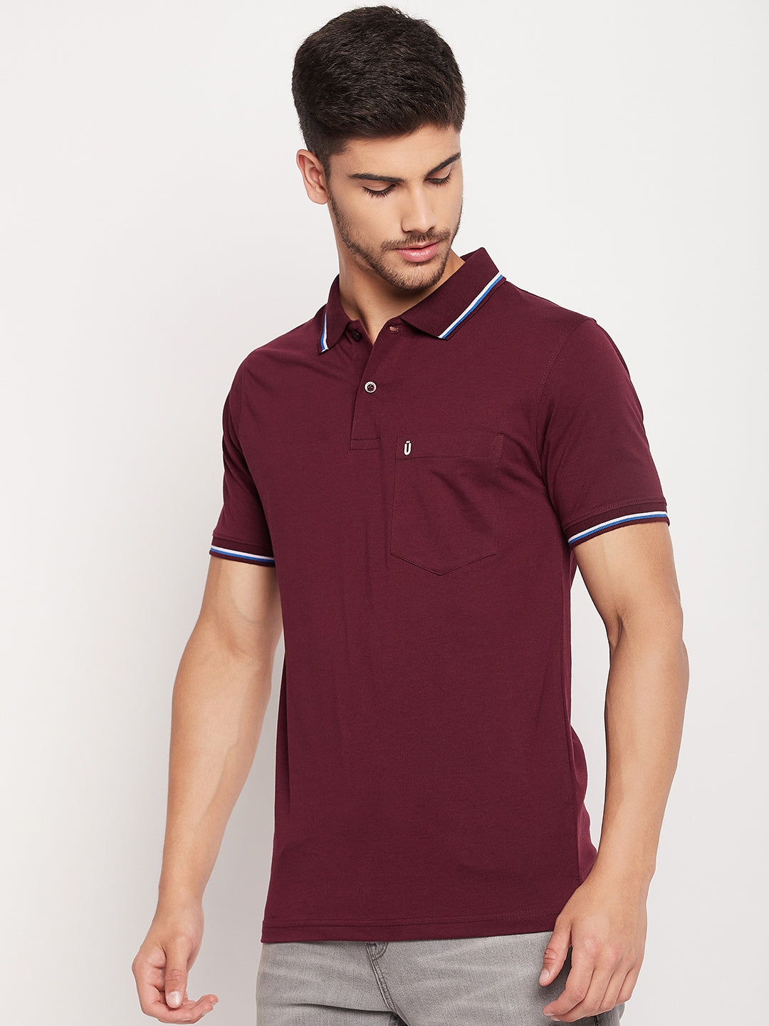 Men Premium Solid Polo