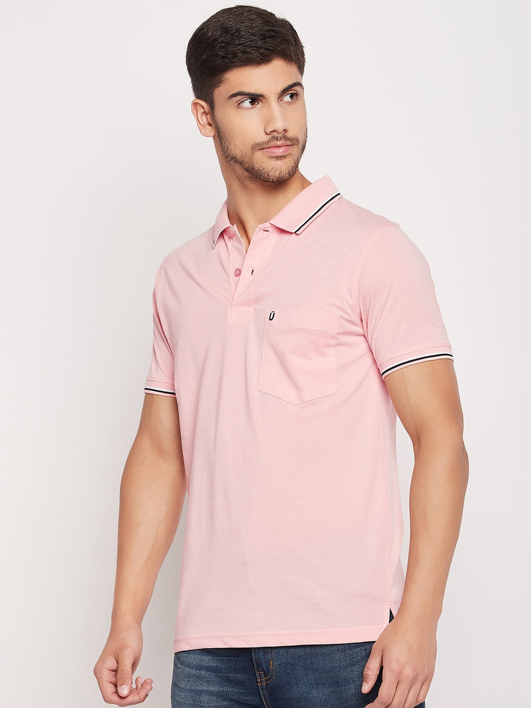 Men Premium Solid Polo