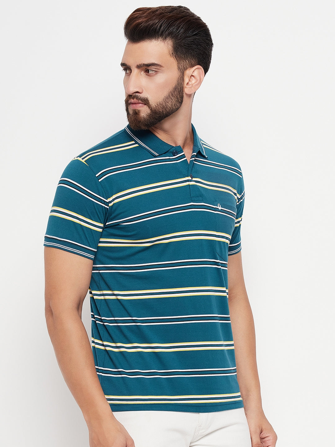 Men Striper Polo – Uniberry