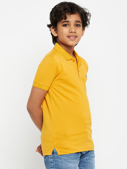 Junior Solid Polo T-Shirt