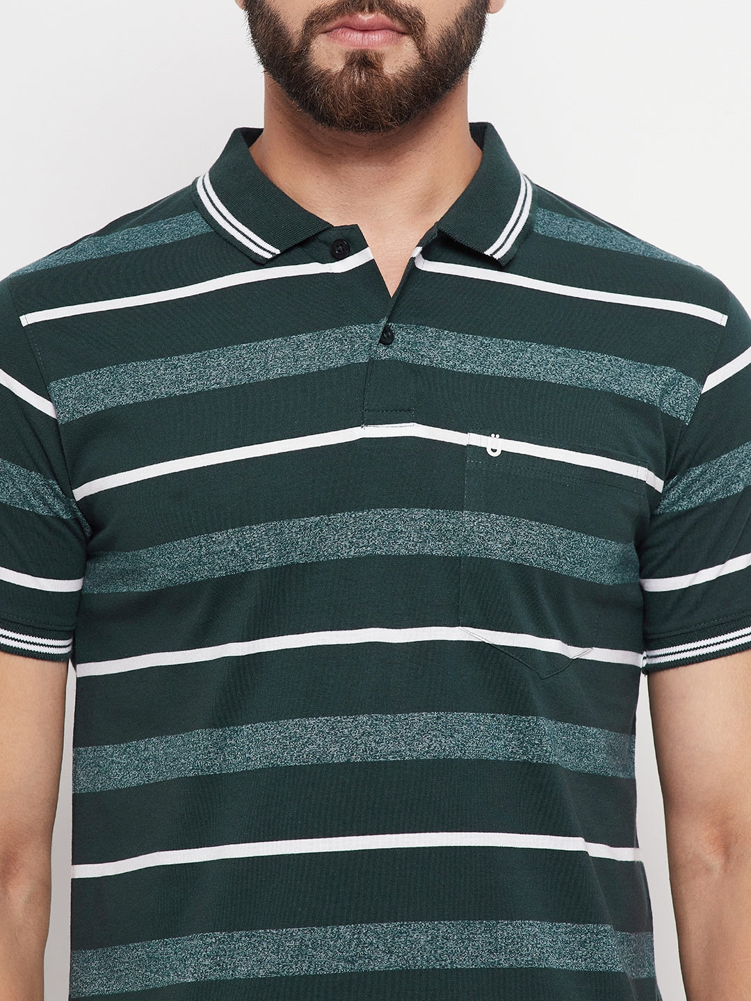 Men Striper Polo – Uniberry