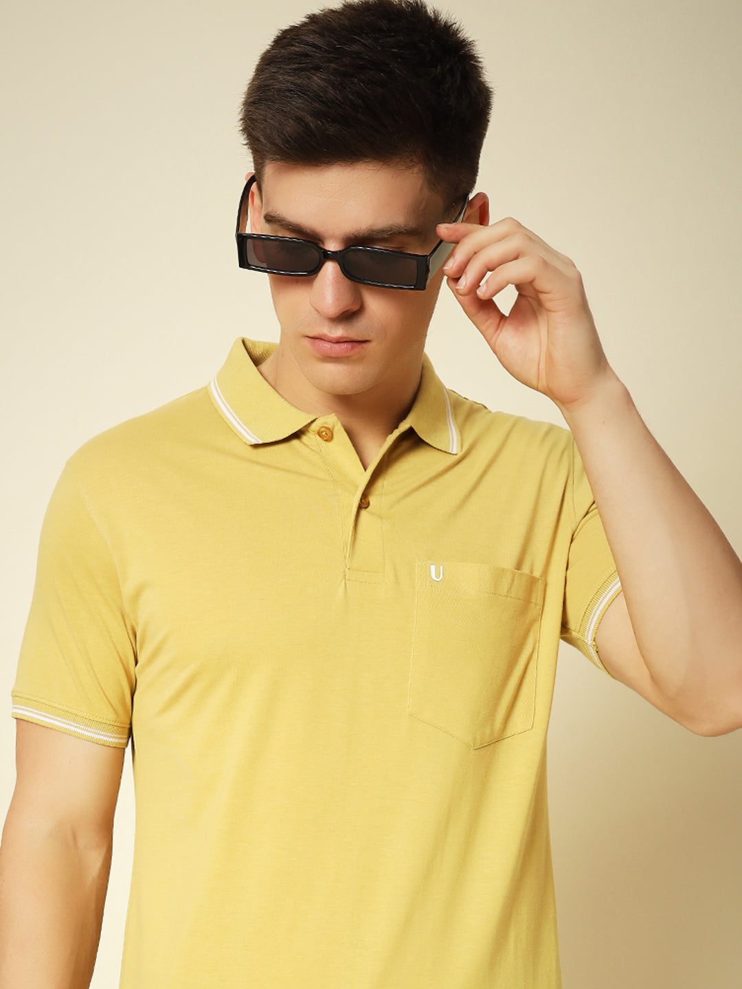 Men Premium Solid Polo