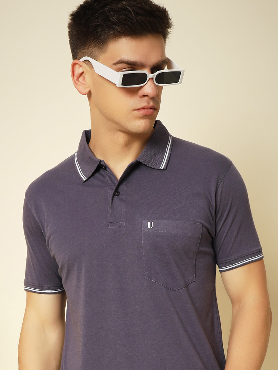 Men Premium Solid Polo